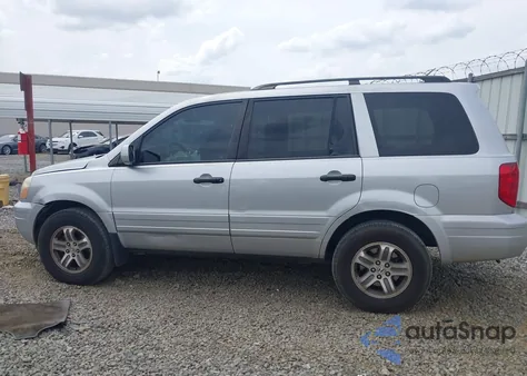 2003 Honda Pilot Ex from USA, damaged, VIN 2HKYF18433H528279
